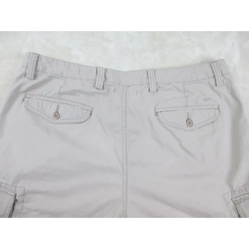 Dockers Shorts Mens 40 Brown Tan Cargo Pockets‎ Relaxed Fit Outdoors Casual
